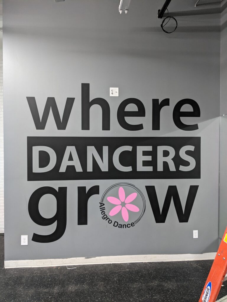 Allegro Dance wall vinyl